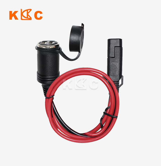 SAE to Cigarette Lighter Female Socket